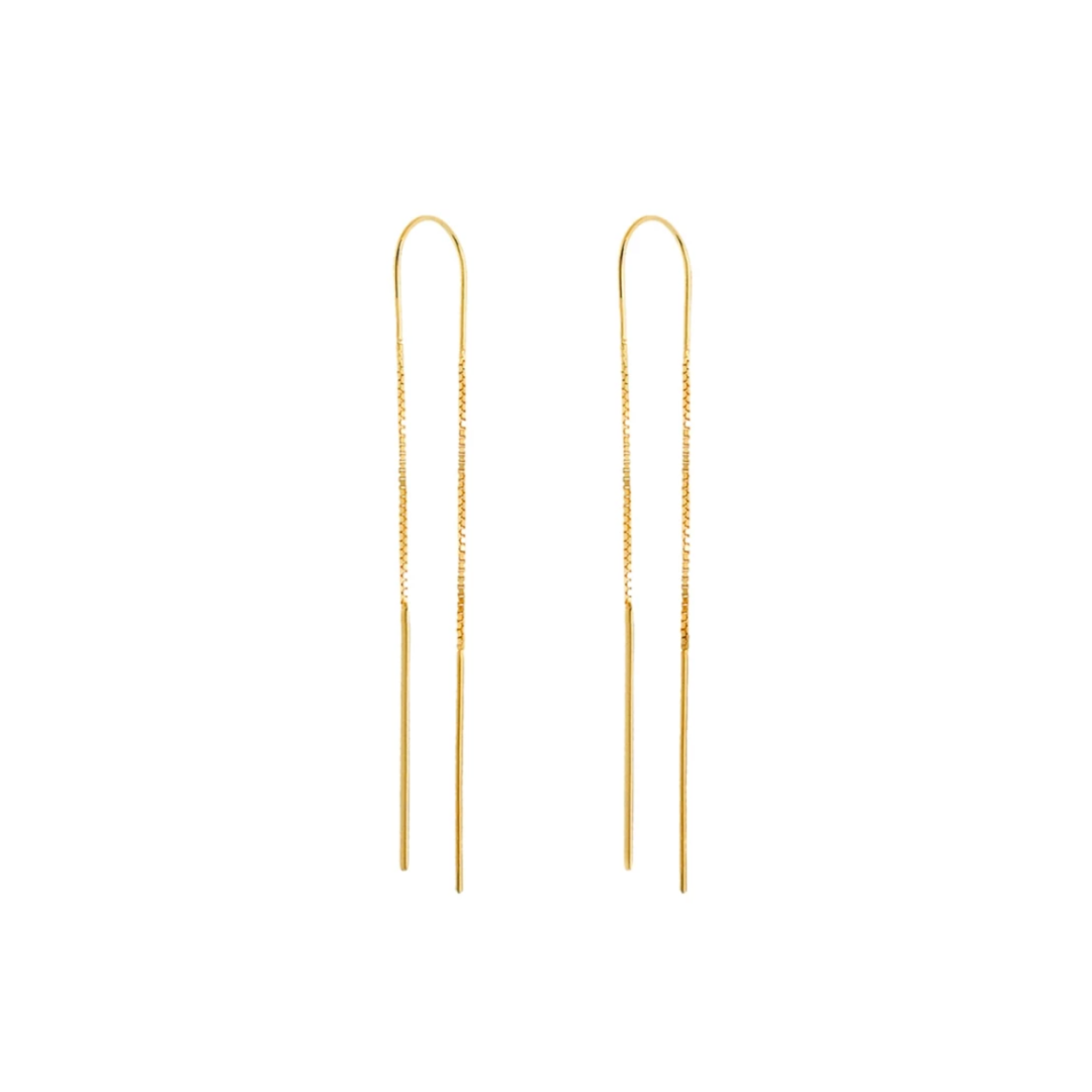 Dainty threader deals earrings