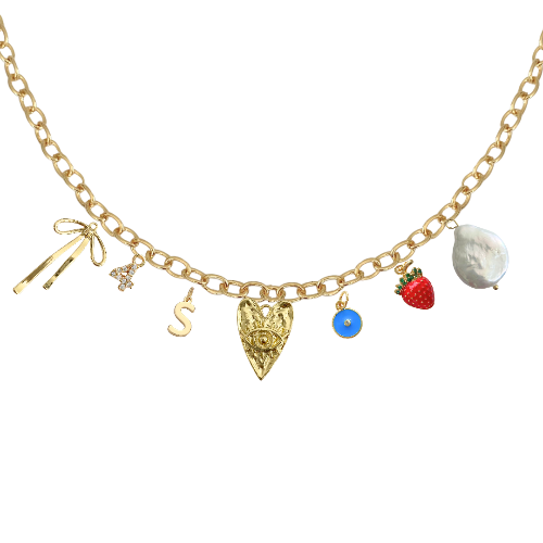 7-9 Custom Charm Link Necklace