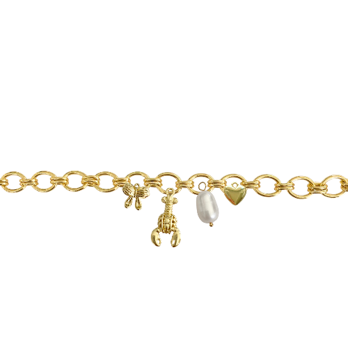 Custom Charm Link Bracelet