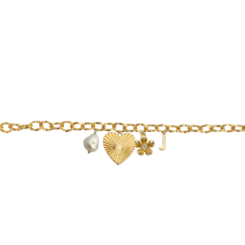 Custom Charm Link Bracelet