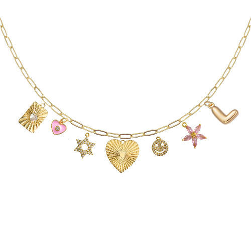 (7 to 9 Charms) Custom Charm Necklace