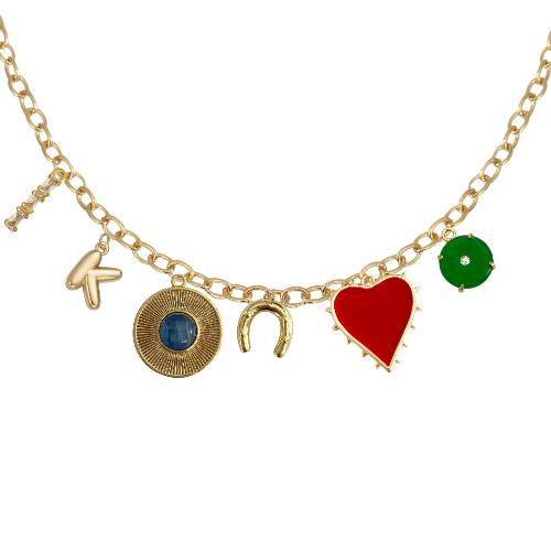 (Up to 6 Charms) Custom Charm Necklace