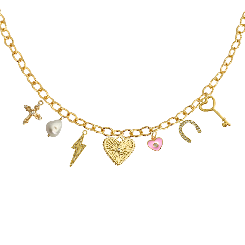 (7 to 9 Charms) Custom Charm Necklace