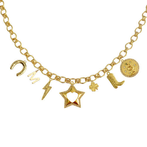 (7 to 9 Charms) Custom Charm Necklace