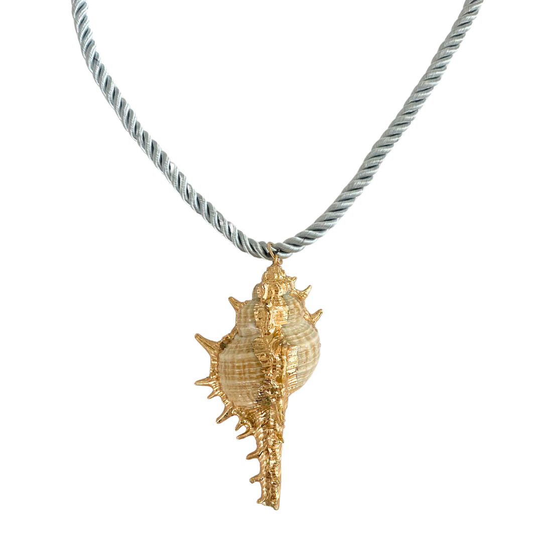 Seashell Solstice Rope Necklace