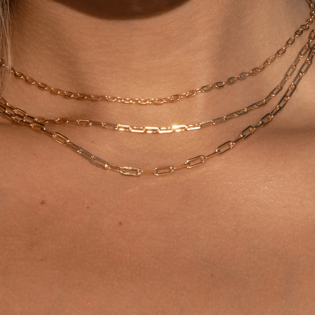 Triple Link Necklace