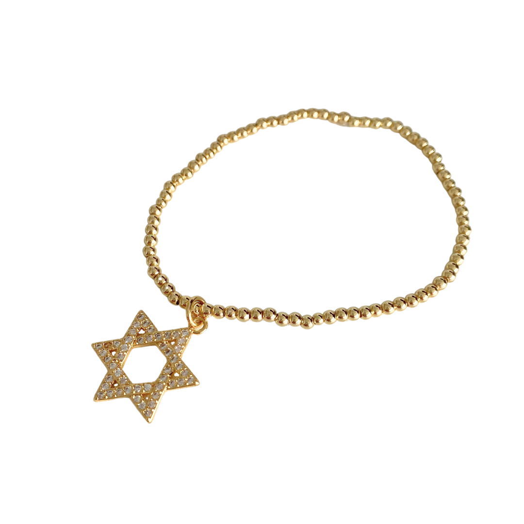 Star of David Charm Bracelets