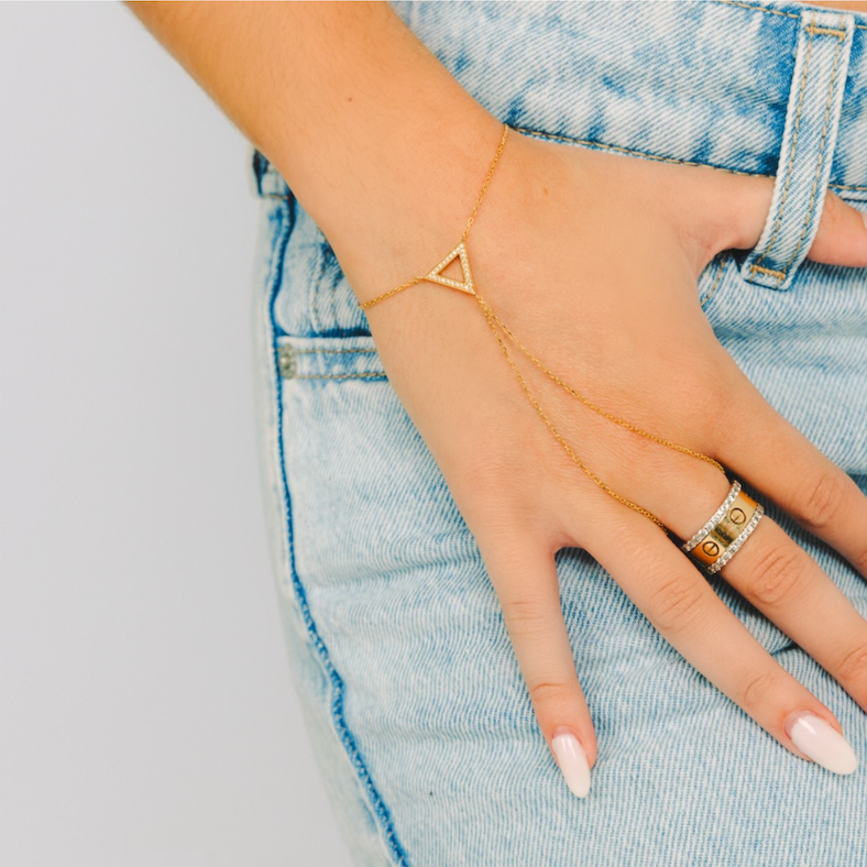 Chain'd Hand Hand Chains
