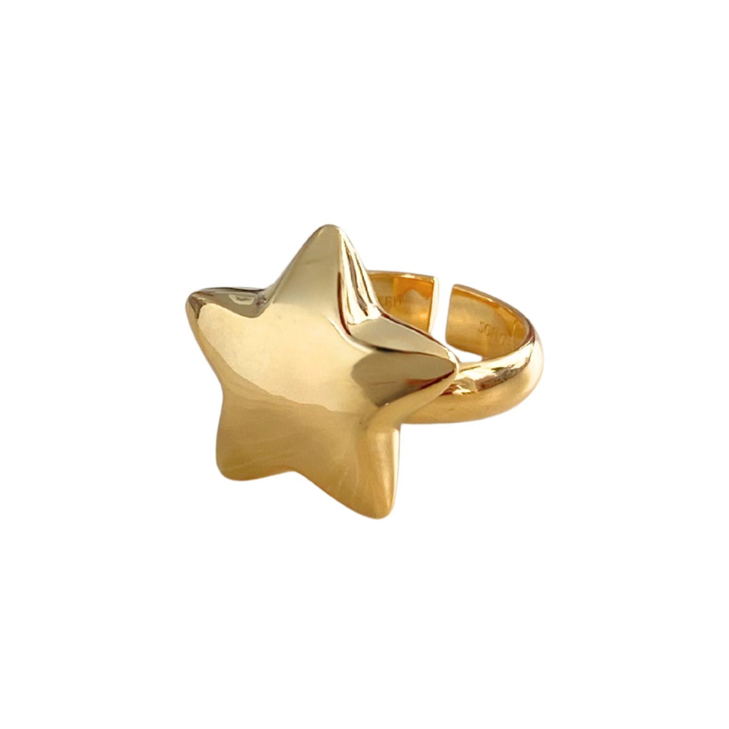 Puffy Star Ring
