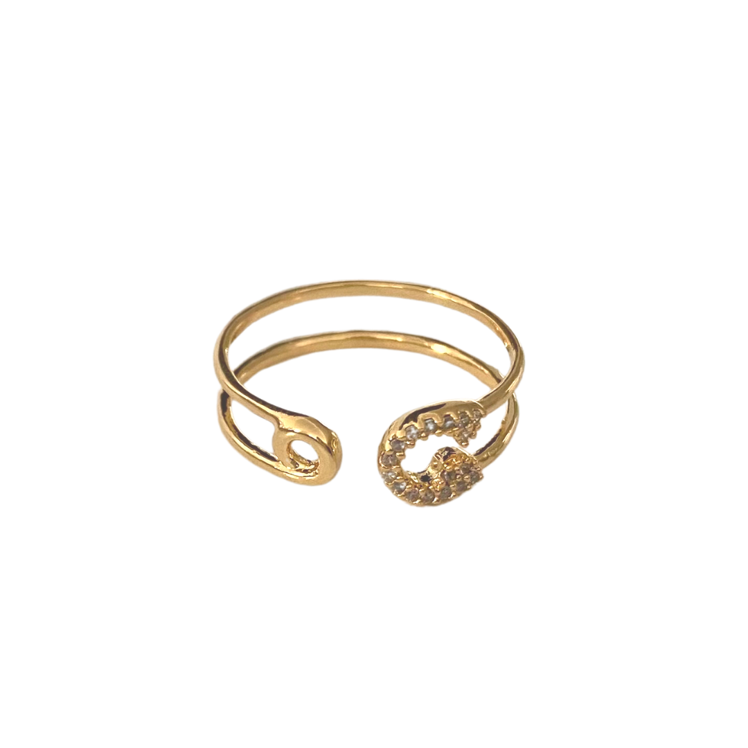 Safety Pin Wrap Ring