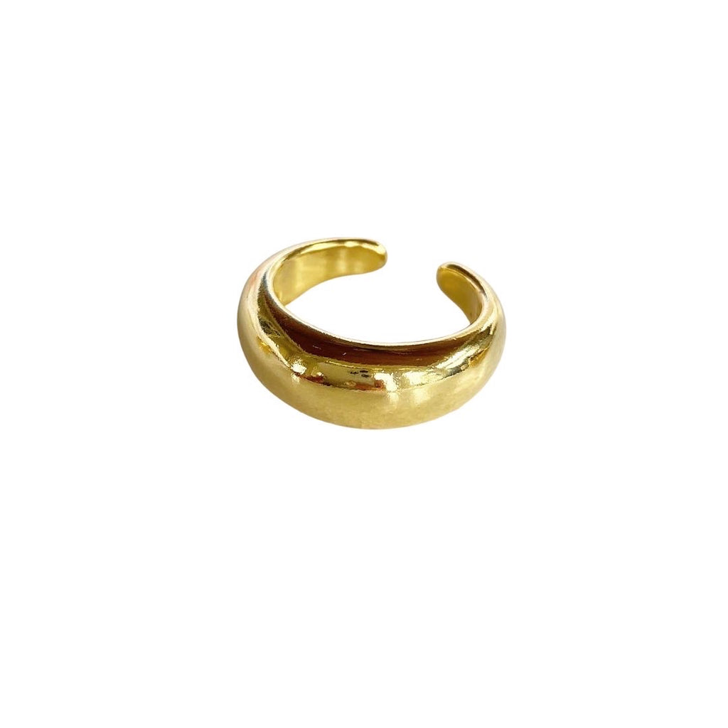 Thick Gold Band Ring