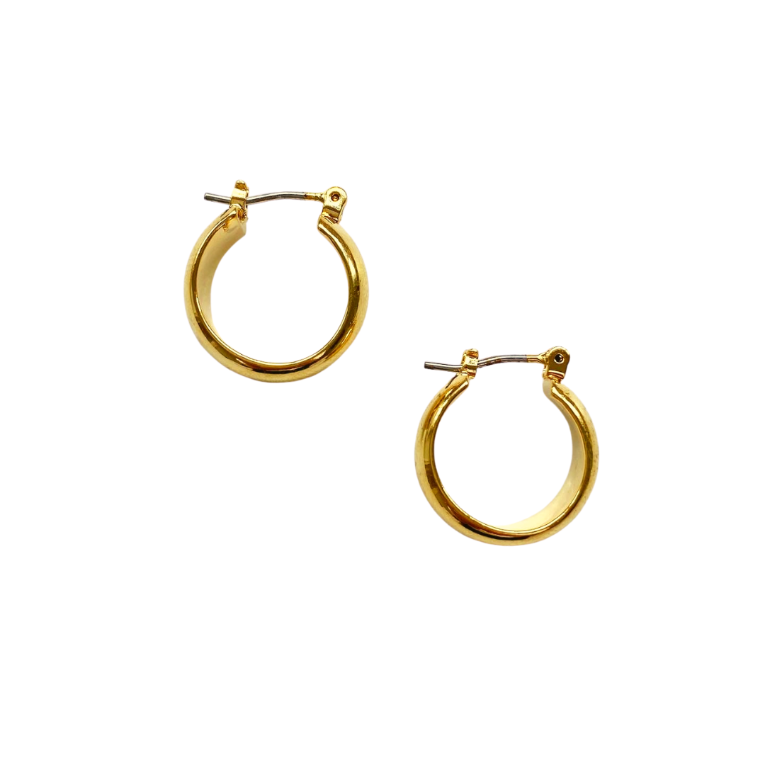 Small Gold Hoops
